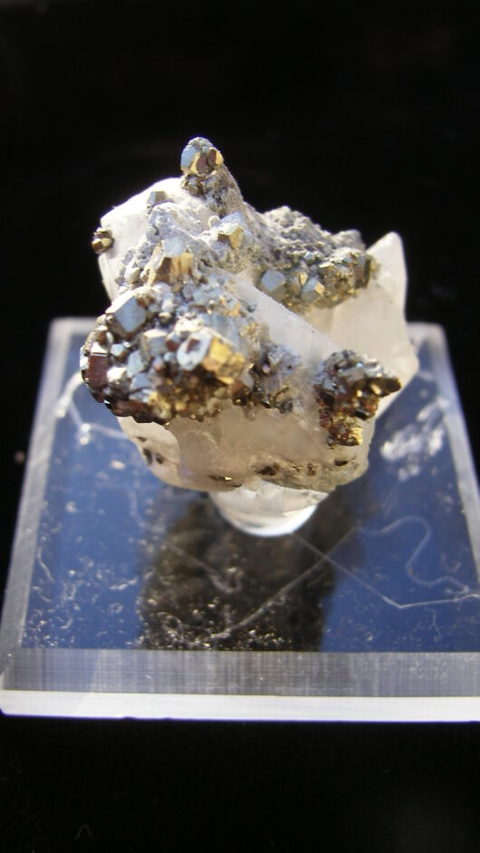 Pyrite Crystals on Quartz - Dundas, Canada - For Sale