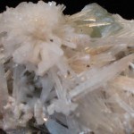 Scolecite Crystal Spray with Apophyllite For Sale