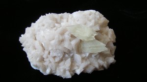 Pink Dolomite with Dogtooth Calcite Crystals - For Sale - Fossils-Crystals.com