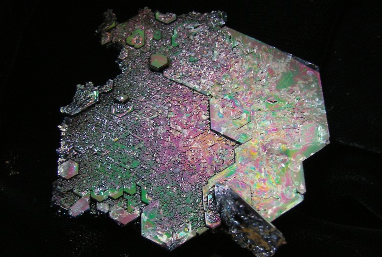 Huge Iridescent Carborundum Crystal